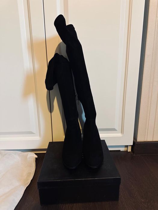 Cizme il Passo , model Martha , nr 38, cu toc , negre