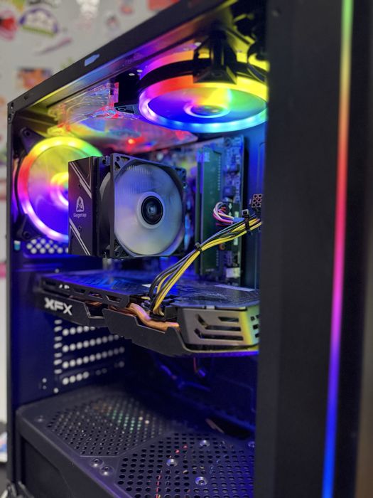 PC Gaming RGB RX580 i7 16gb