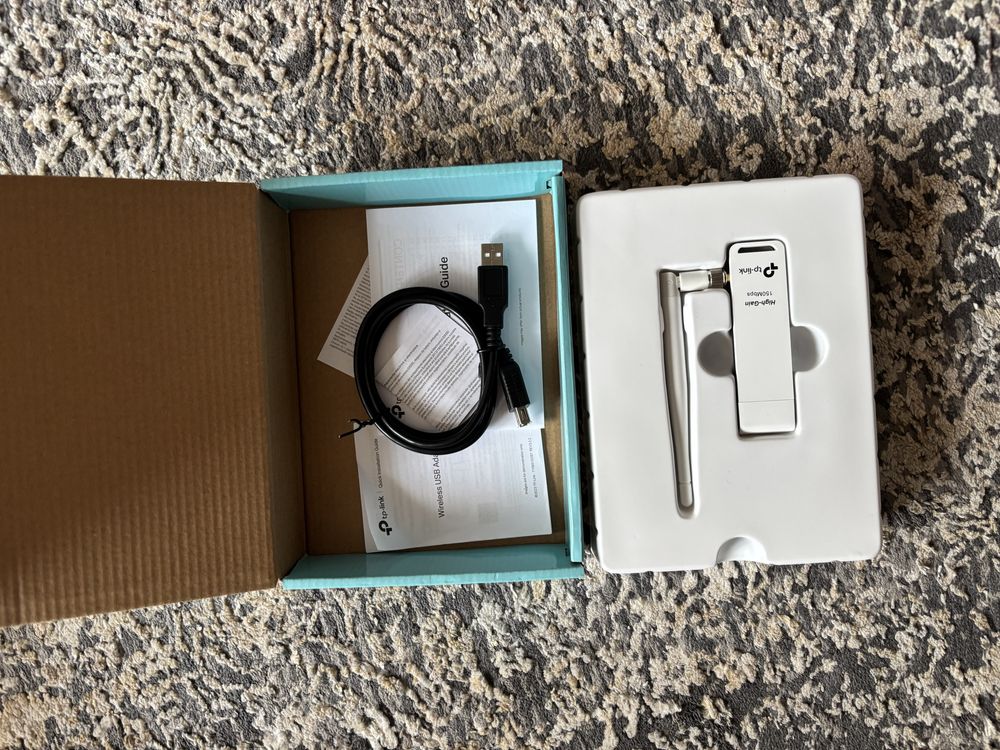 Адаптер wireless TP-LINK TL-WN722N, USB 2.0