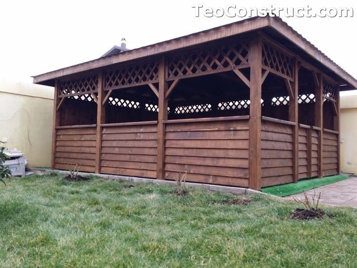 Construim Terase, Foisoare, Case si Cabane stil A-Frame din structura