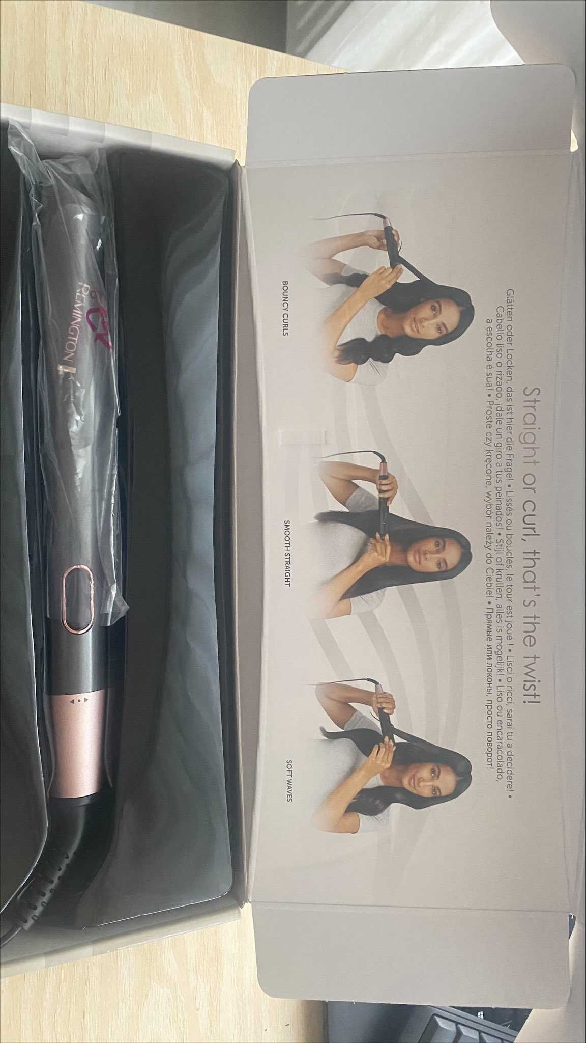 Преса за коса REMINGTON Curl & Confidence S6606 Tourmaline Ceramic