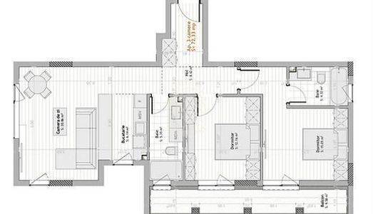 Apartament Nou Ultrafinisat 3 camere-etaj 1-balcon-Calea Moldovei