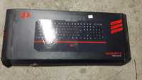 Tastatura gaming Redragon Karura 2, iluminare RGB, taste slim, Negru