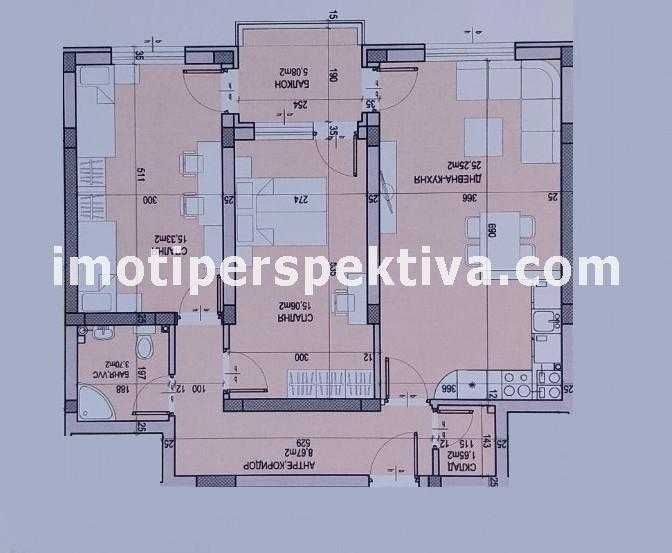 Продава се Тристаен апартамент в Пловдив, Кючук Париж - 100 кв.м за 1210 €/кв.м - Снимка #10