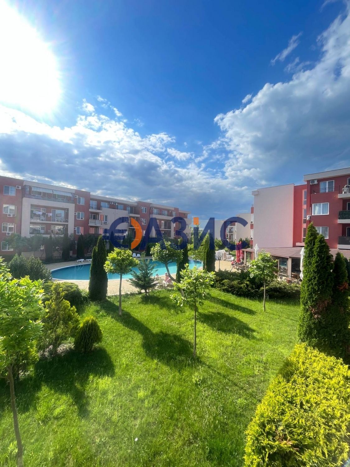 Студио в комплекс Holiday Fort Club, 40 кв.м., Слънчев бряг, България,