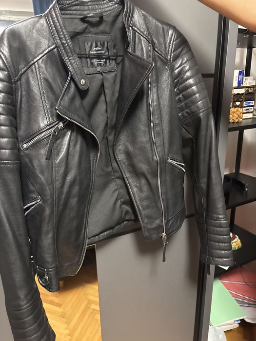 Geaca piele naturala