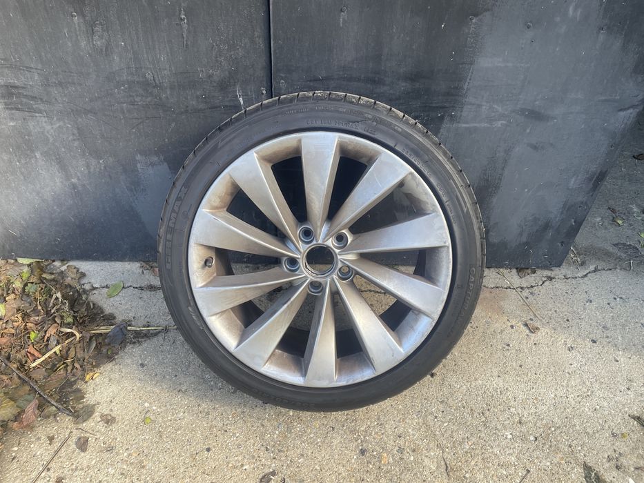 Janta, rezerva VW passat CC interlagos R18, cu anvelopa 235 40 18,