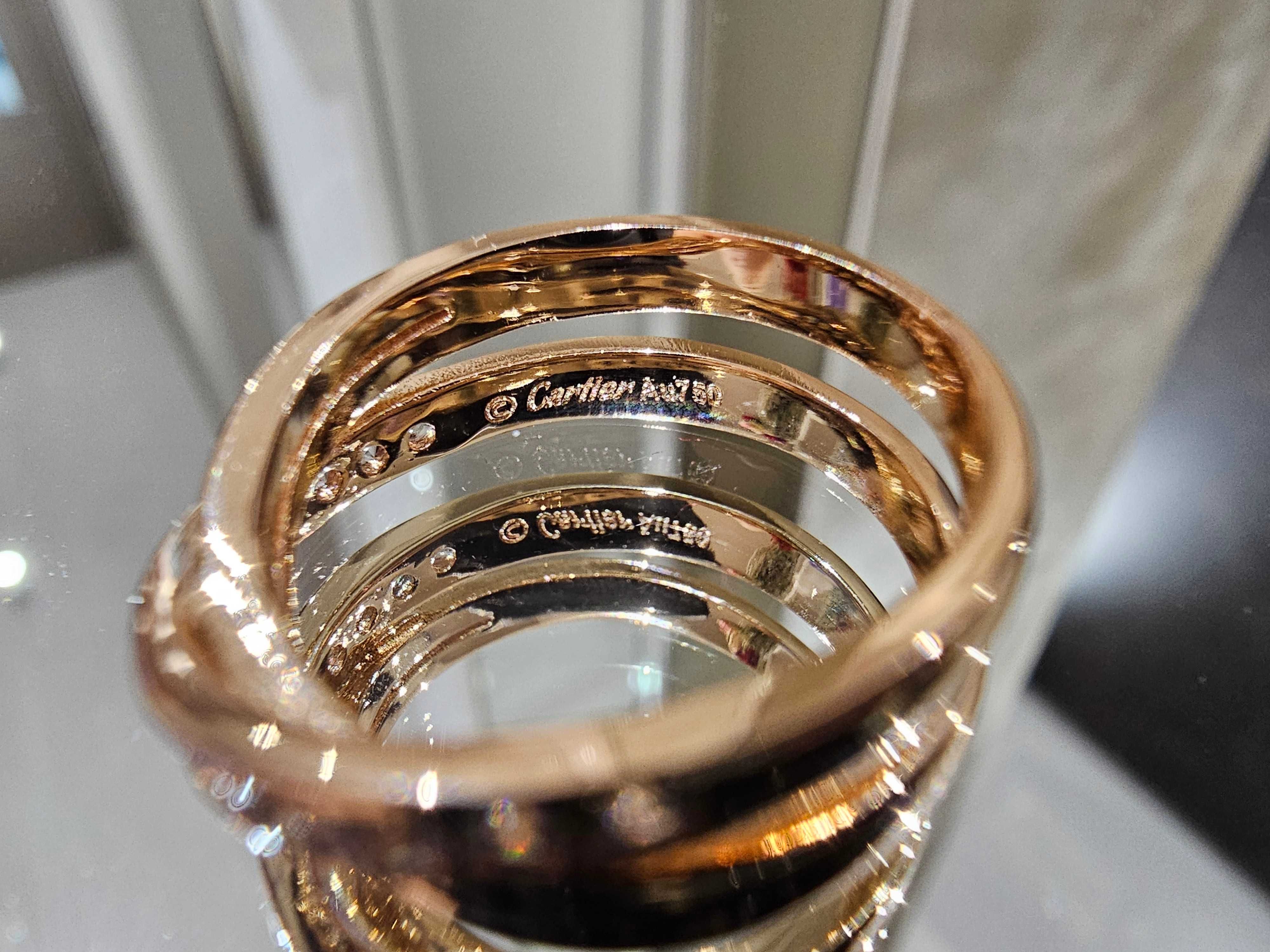 CARTIER Etincelle de Cartier Rose Gold Diamonds Дамски Пръстен