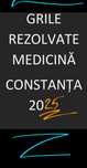 Grile rezolvate bio/chimie 2025 (NOI)! Admitere la Medicină Constanța