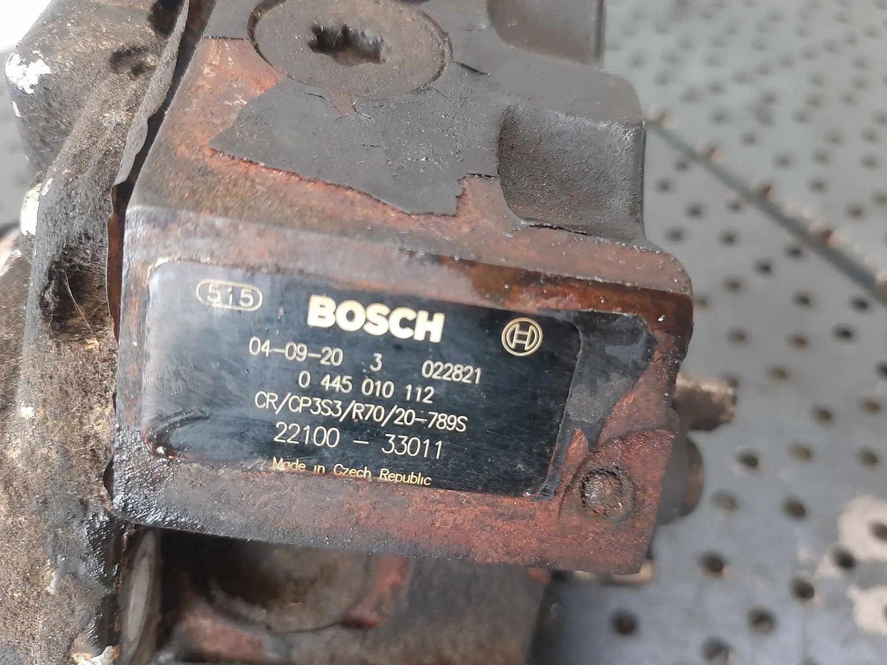 pompa inalta toyota yaris 1.4 d-4d  1nd-p52cb 1nd-tv 0445010112