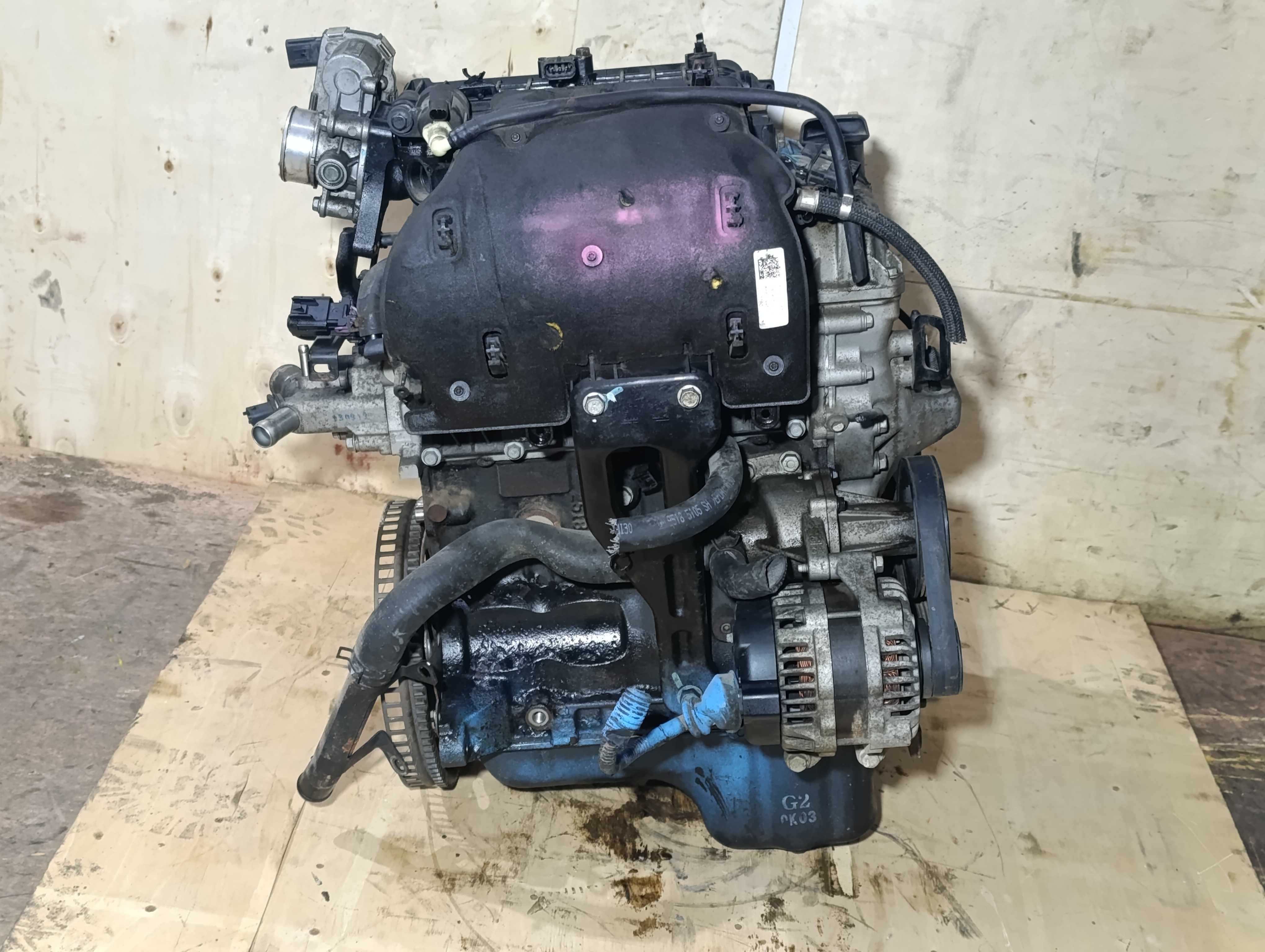 Двигатель B12 B12D2 1.2 S-tec2 Chevrolet Spark Ravon R2 Шевролет Спарк