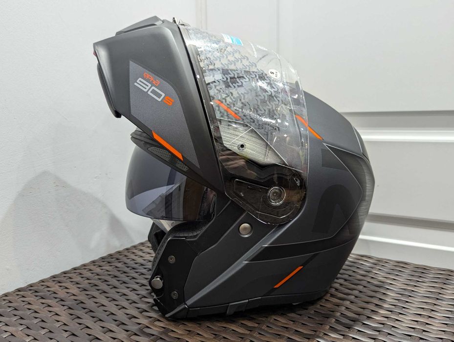 Casca moto HJC RPHA 90s, marime S - Flip-up, ochelari de soare
