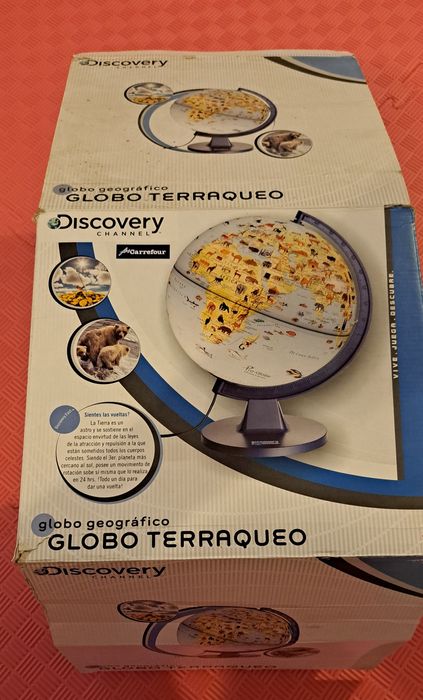 Lampa interactiva Glob Pamantesc