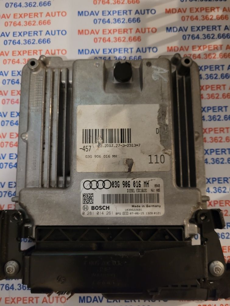 ECU Calculator motor Audi A6 2.0TDI 03G906016MH 0281014261 EDC16U31 BR