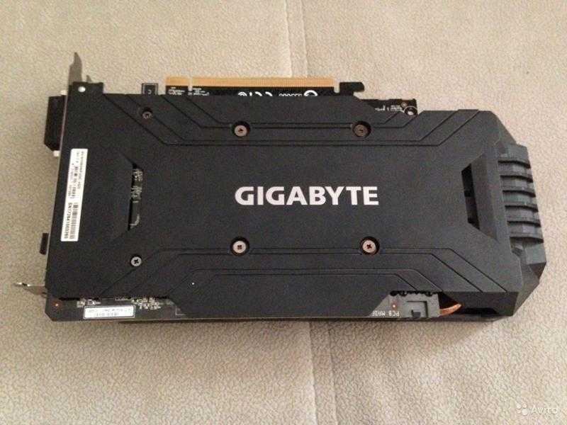 Видеокарта Gigabyte GTX 1060 6gb Windforce OC