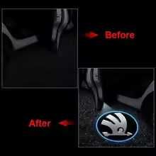 Proiector logo Skoda portiere