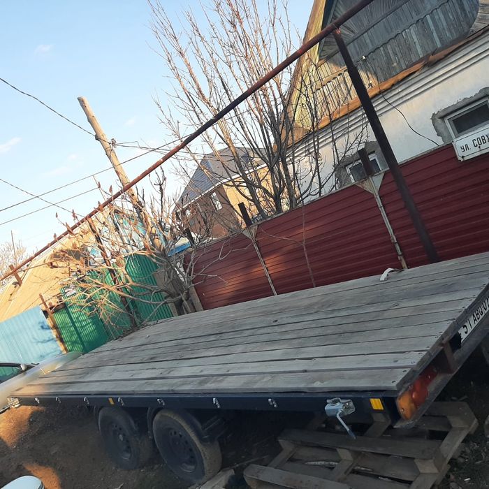 Продам прицеп и будку