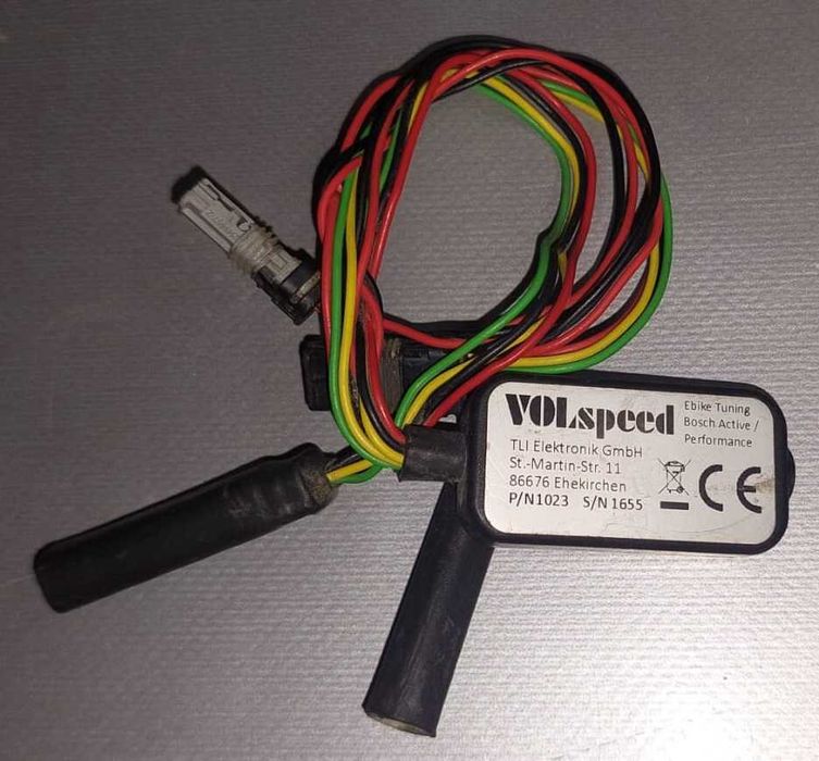 Volspeed chip delimitare bicicleta electrica bosch