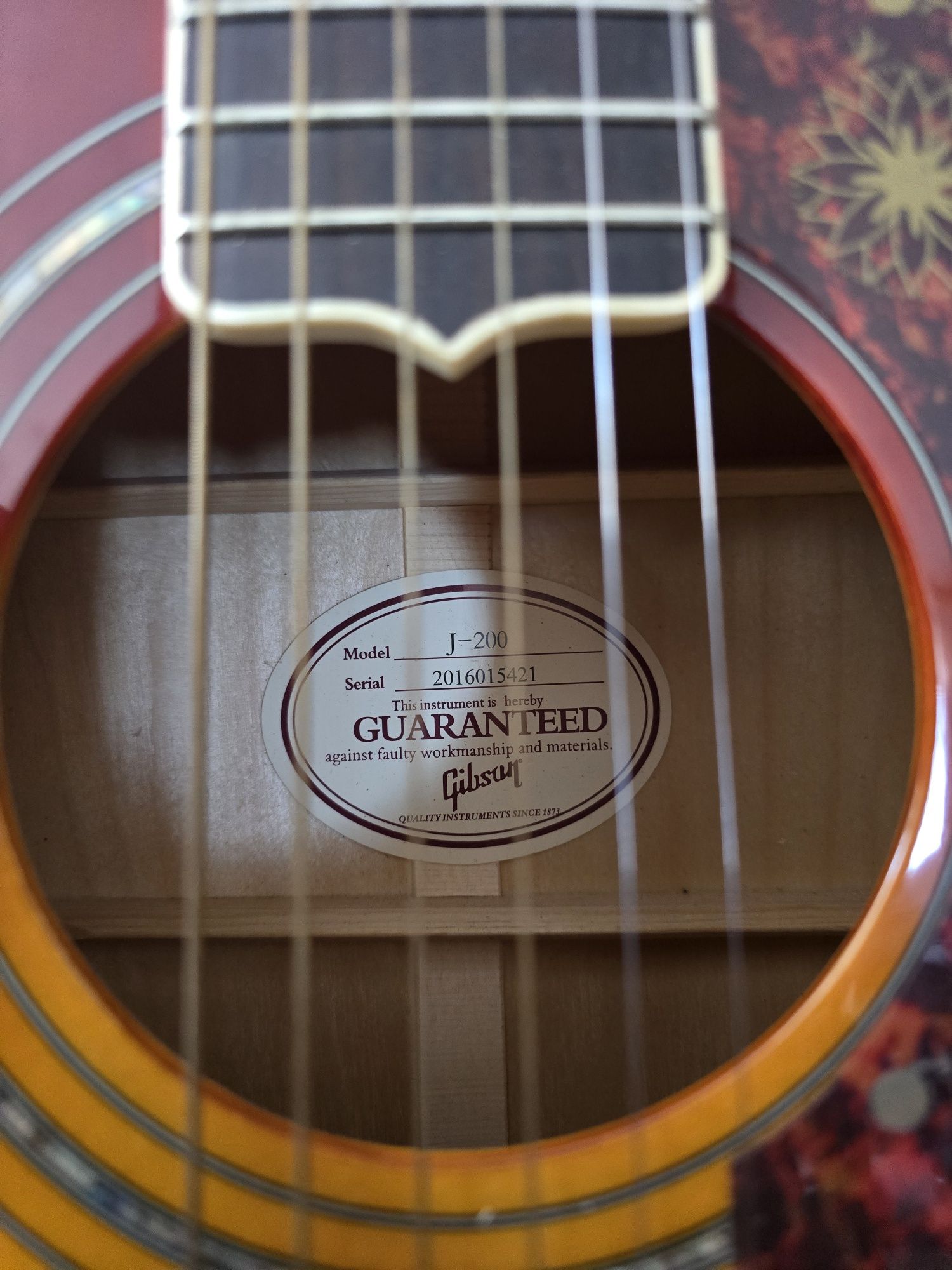 Гитара Gibson g200