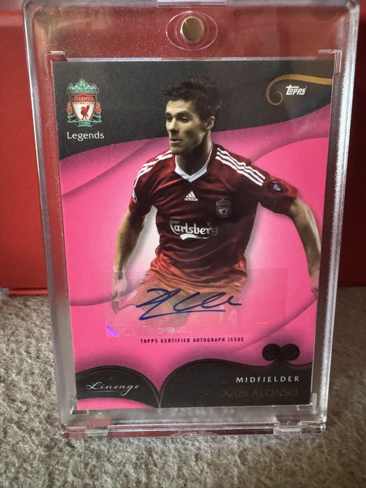 Автограф Xabi Alonso Lineage Liverpool