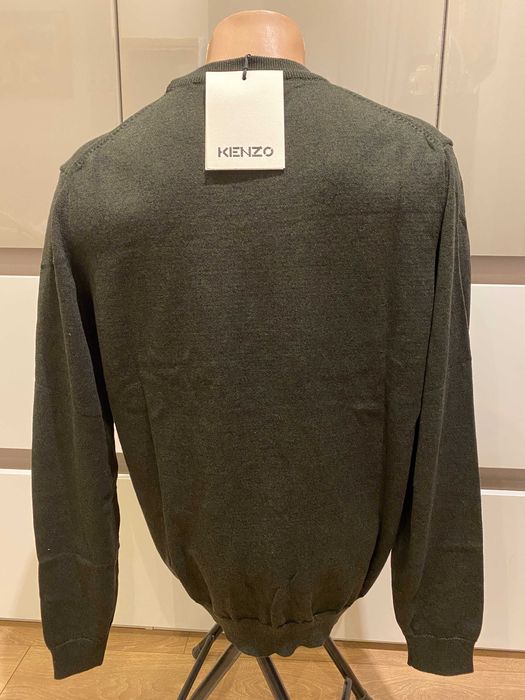 ОРИГИНАЛЕН KENZO, пуловер с бродиран тигър, FC55PU6993XA, размер: L