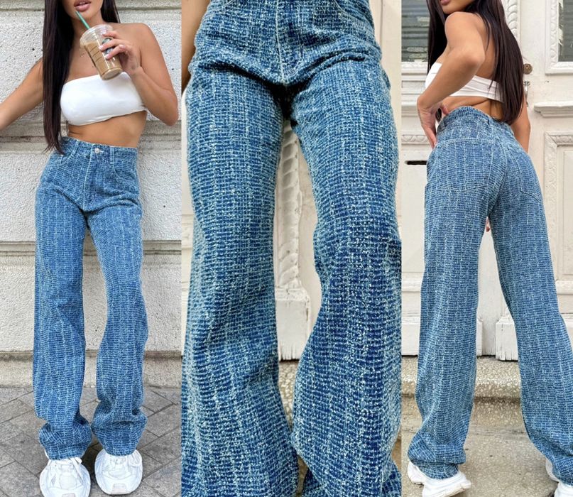 Дамски дънки – висока талия, модерна кройка