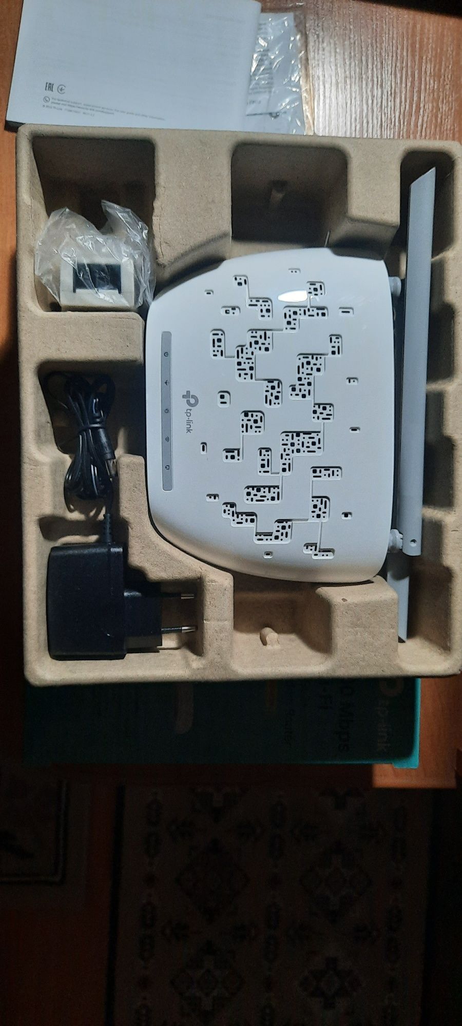 Роутер TP-Link TD-W8961N (ADSL2+, Wi-Fi 300 Мбит/с)