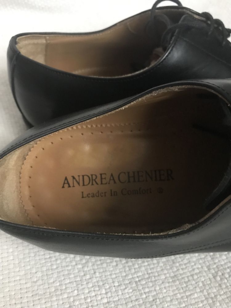 Pantofi piele ANDREA CHENIER măr 42