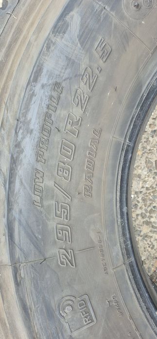 8 anvelope iarna Bridgestone 295/80/22,5.Pretul este pe bucata