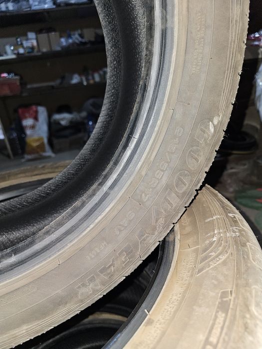 Новые шины родные от трекер 2.