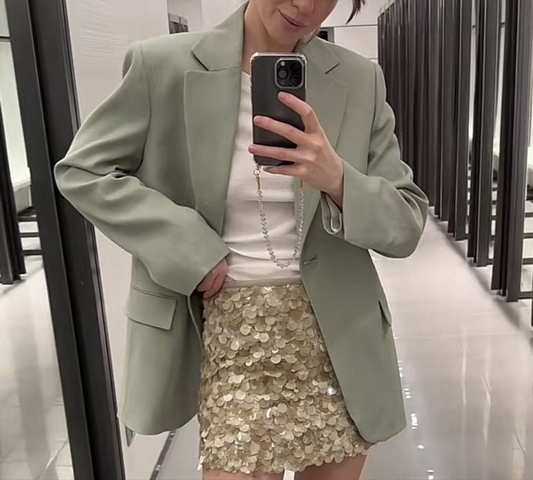 Ново! ZARA цвят мента S