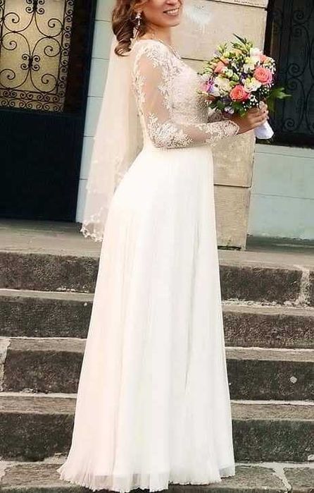Rochie mireasa A-line marca White Lady marime 36-38