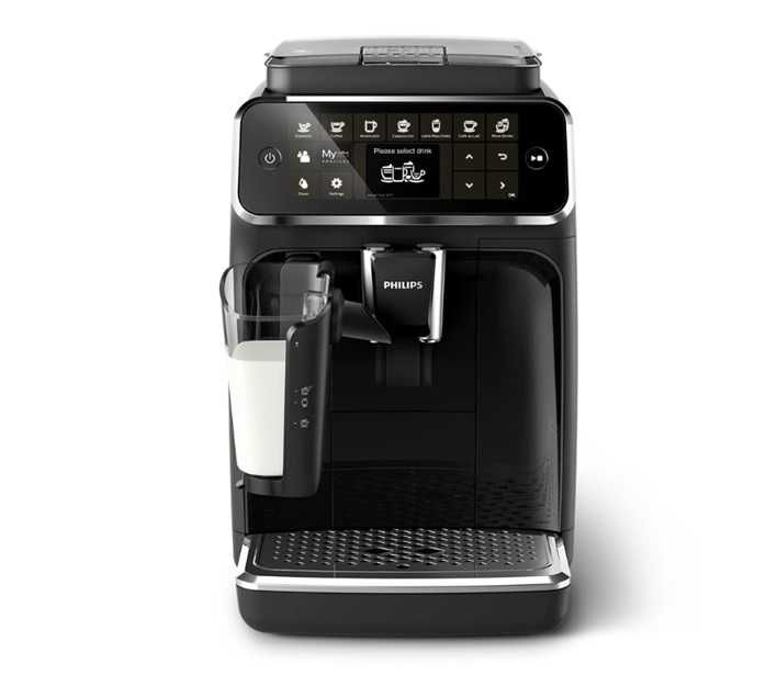 Автоматична кафемашина за еспресо Philips EP4341/50,  LatteGo, черна