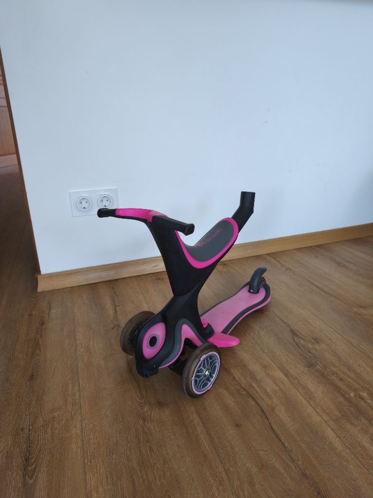 Детска тротинетка Globber 3в1 за момиче+ каска B-Twin