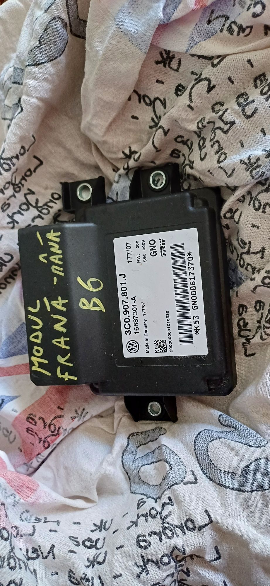 Modul frana mana Passat   3C0907801J
