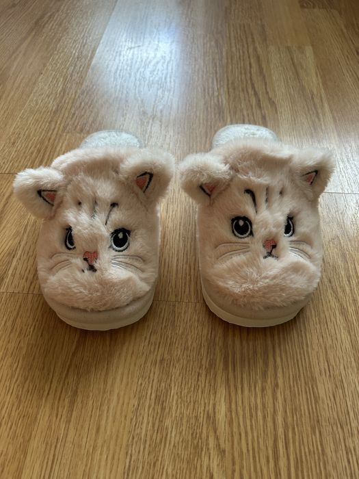 Момичешки чехли на котенца 36 номер