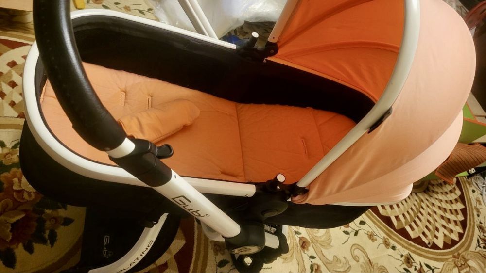 Коляска GUBI PLATINO 2 в 1 состояние новая