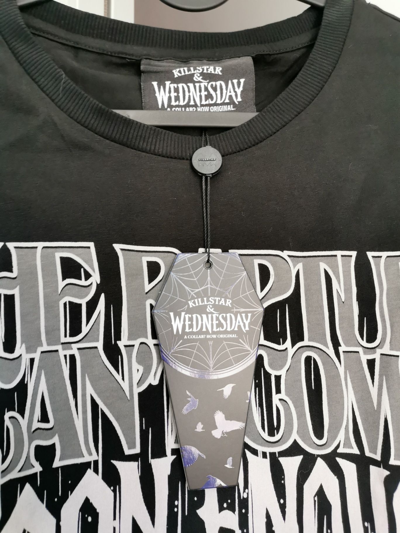 Tricou Killstar Wednesday M, nou