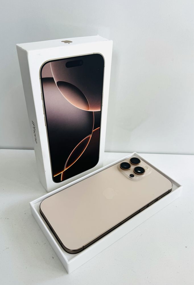 НОВ! iPhone 16 Pro Max 256GB Desert Titanium ГАРАНЦИЯ!