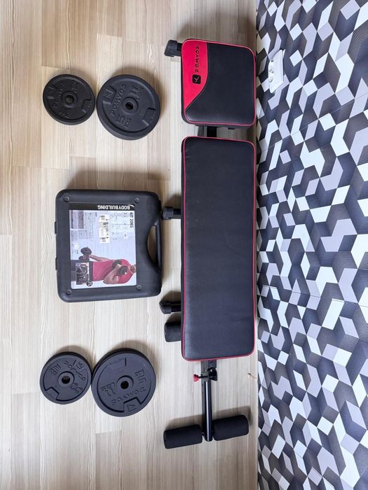 Set gantere, discuri