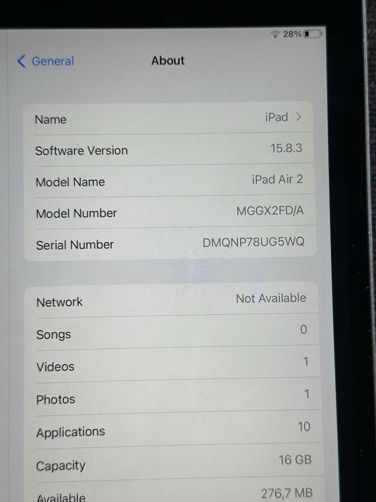iPad Air 2 16gb със сим карта
