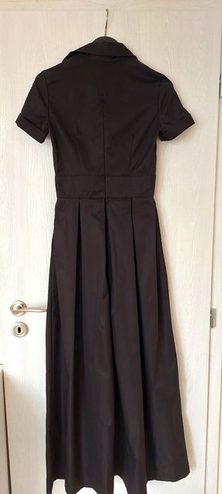 Дълга черна рокля, размер S (36)