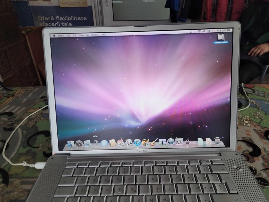 laptop Apple de colectie Powerbook G4
