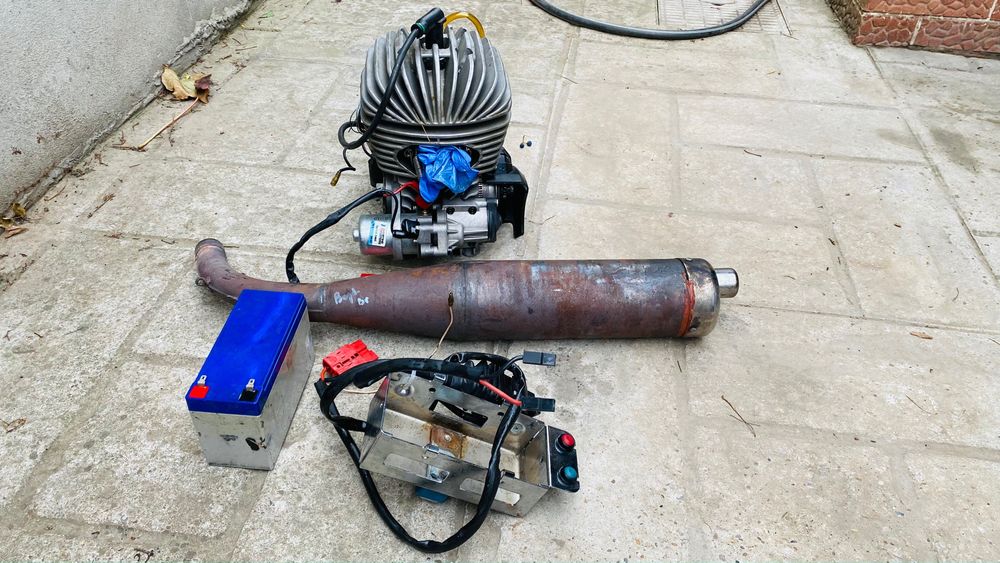 Motor karting Mini ROK 60cc TAG complet pt competitie, impecabil