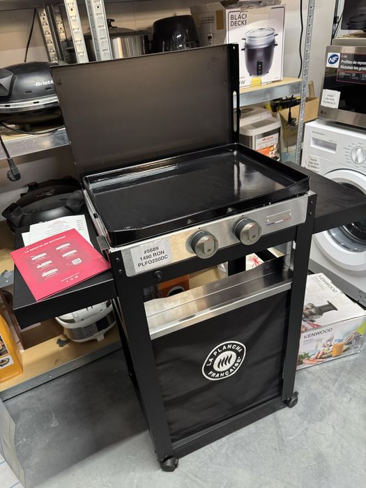 Plancha pe gaz Le Marquier PLFO250DC Duo Edition