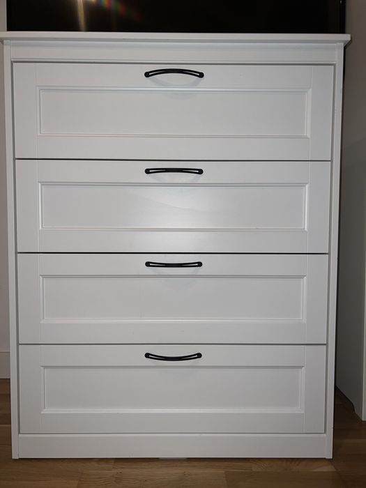 Comoda Organizator cu sertare Ikea pal alb