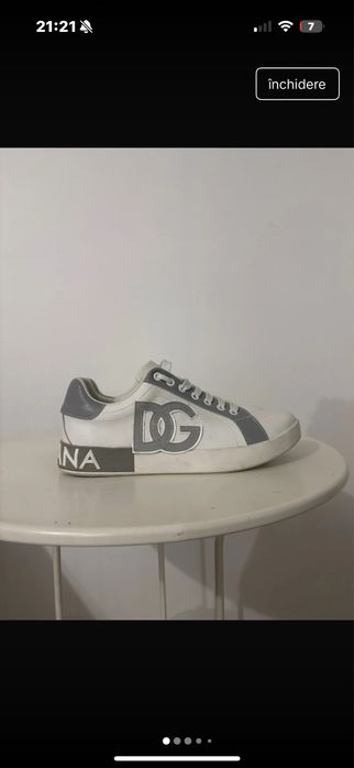 Dolce Gabbana Portofino 43 marime  white-grey