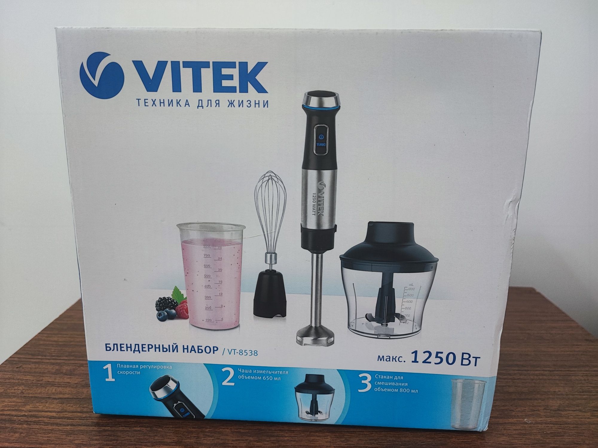 Vitek блендер новый продам 15 тыс.тг.