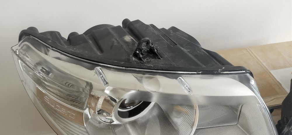 Set faruri Skoda superb 2