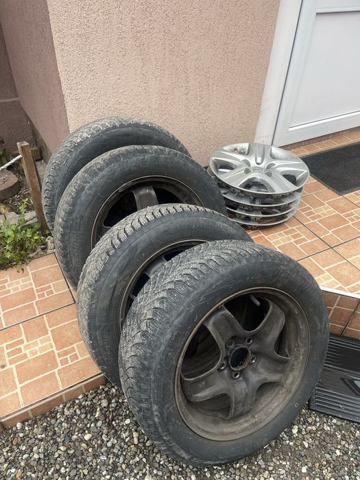 Jante Opel Astra 5x110  16" cu cauciucuri All Season